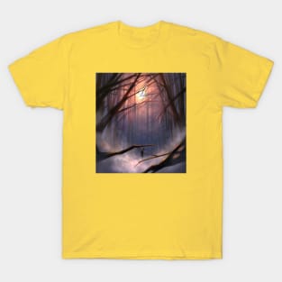 Woman in the forest T-Shirt